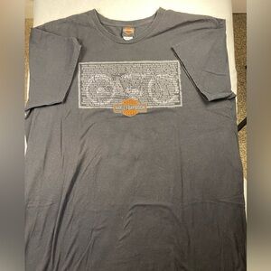 Harley Davidson Of Jamestown NY Men’s 2XL Tee Shirt Black